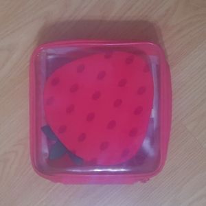 Strawberry toiletry bag